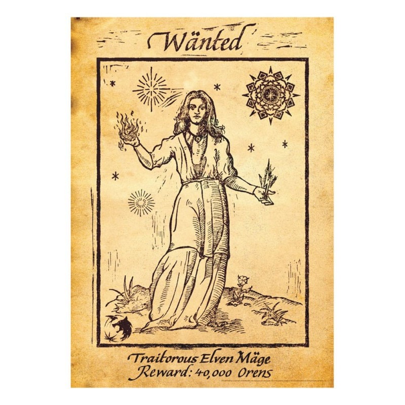 The Witcher - Lithographie The Witcher Limited Edition 42 x 30 cm