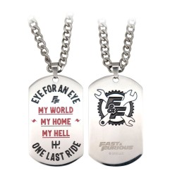 Fast & Furious - Dog Tags with ball chain