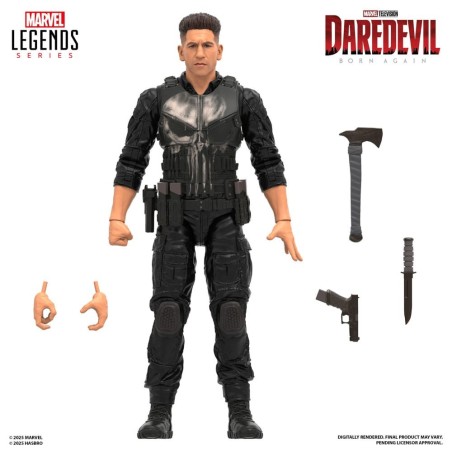 Daredevil: Born Again Marvel Legends - Figurine Punisher 15 cm