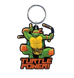 Teenage Mutant Ninja Turtles - Soft Touch PVC Bag Clip Michelangelo