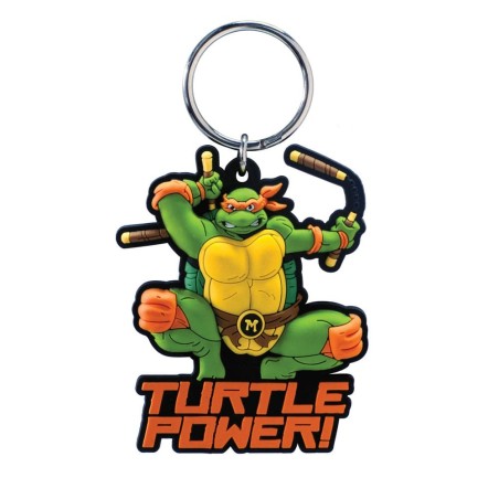 Teenage Mutant Ninja Turtles - Soft Touch PVC Bag Clip Michelangelo