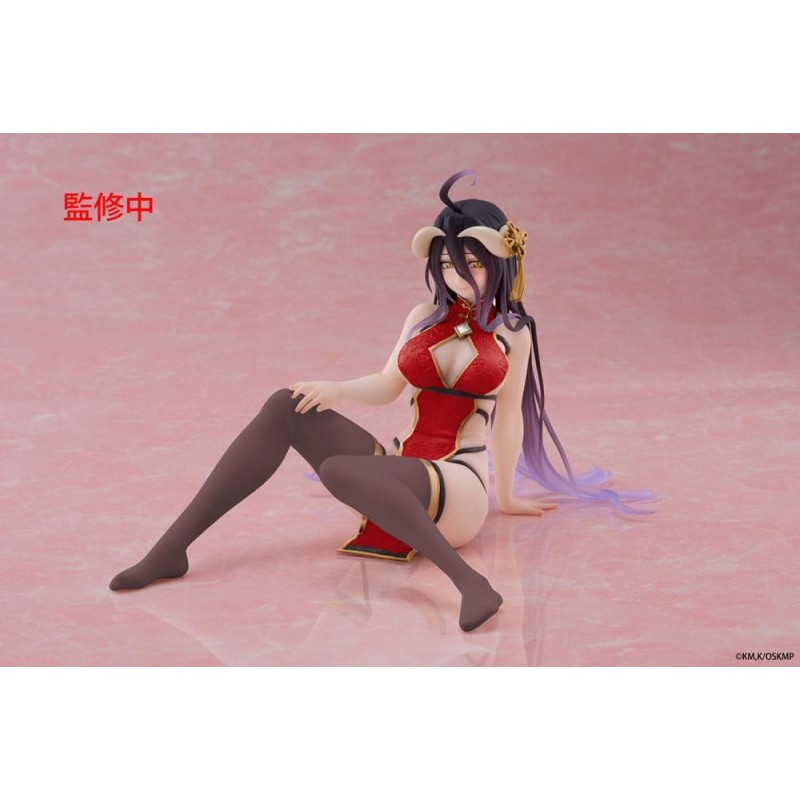 Overlord - Statuette Desktop Cute Figure Albedo Chinese Dress Ver. Renewal 13 cm