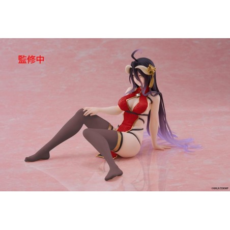 Overlord - Statuette Desktop Cute Figure Albedo Chinese Dress Ver. Renewal 13 cm