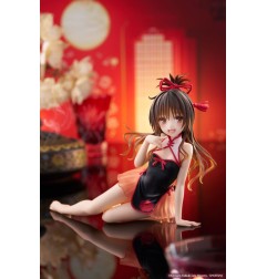 To Love-Ru - Darkness PVC Statue Desktop Cute Figure Mikan Yuki Chinese Dress Ver. 13 cm