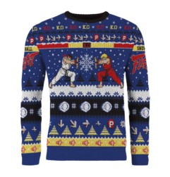 Street Fighter - Pull de Noël Ryu & Ken
