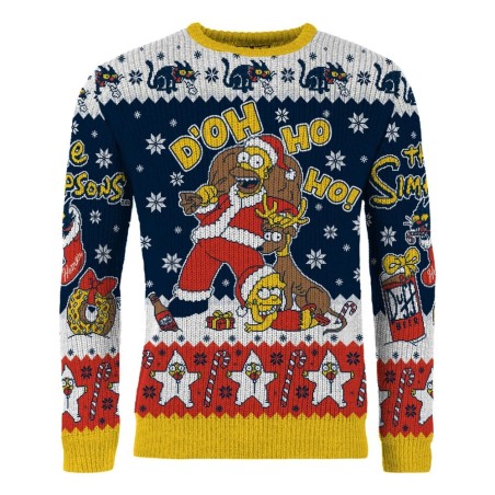 Simpsons - Christmas Sweat D'oh Ho Ho! Size L