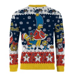 Simpsons - Christmas Sweat D'oh Ho Ho! Size L