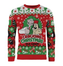 Wallace & Gromit - Pull de Noël Cracking Christmas Old Chum!