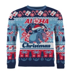 Lilo & Stitch - Pull de Noël Stitch Aloha Christmas