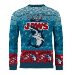 Jaws - Christmas Sweat Size L