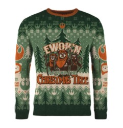 Star Wars - Christmas Sweat Ewok'n around the Christmas Tree  Size L
