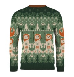 Star Wars - Christmas Sweat Ewok'n around the Christmas Tree  Size L
