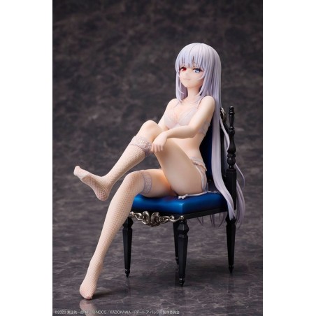Date A Live - Date a Bullet PVC Statue 1/7 White Queen 17 cm