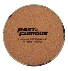 Fast & Furious - Coaster 4-Pack Vintage Style