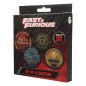 Fast & Furious - Pack 4 sous-verres Fast & Furious Vintage Style