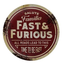 Fast & Furious - Pack 4 sous-verres Fast & Furious Vintage Style