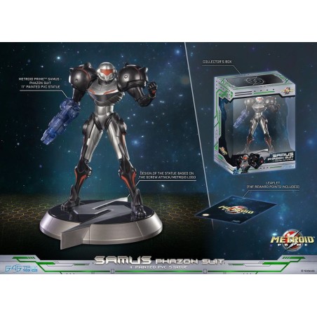 Metroid - Prime PVC Statue Samus Phazon Suit Standard Edition 28 cm