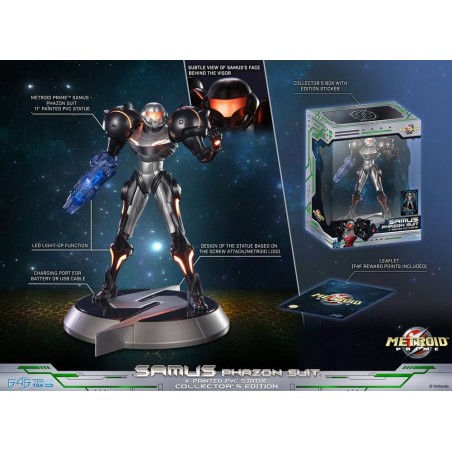 Metroid - Prime PVC Statue Samus Phazon Suit Collector's Edition 28 cm