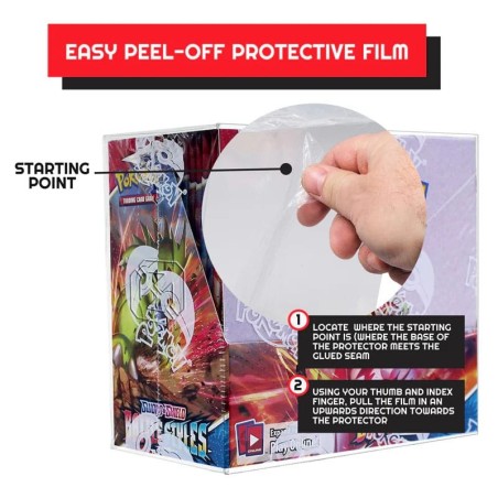Other - PET Protectors 5-Pack for Booster Boxes / Elite Trainer Boxes Ver. 1