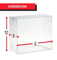 Evoretro - Pack 5 boîtes de protection en PET pour Booster Boxes / Elite Trainer Boxes Ver. 1