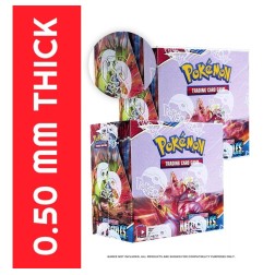 Evoretro - Pack 5 boîtes de protection en PET pour Booster Boxes / Elite Trainer Boxes Ver. 1