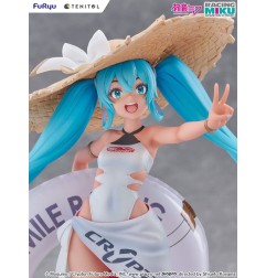 Hatsune Miku GT Project - Statuette Tenitol 1/7 Racing Miku 2024: Tropical Ver. 21 cm