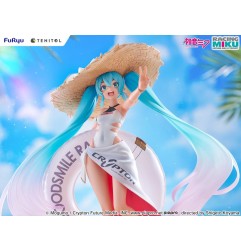 Hatsune Miku GT Project - Statuette Tenitol 1/7 Racing Miku 2024: Tropical Ver. 21 cm