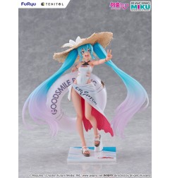 Hatsune Miku GT Project - Statuette Tenitol 1/7 Racing Miku 2024: Tropical Ver. 21 cm