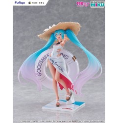Hatsune Miku GT Project - Statuette Tenitol 1/7 Racing Miku 2024: Tropical Ver. 21 cm