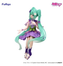 Hatsune Miku - Noodle Stopper PVC Statue Flower Fairy Cosmos Purple Color Ver. 14 cm