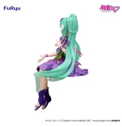 Hatsune Miku - Statuette Noodle Stopper Flower Fairy Cosmos Purple Color Ver. 14 cm