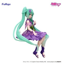Hatsune Miku - Noodle Stopper PVC Statue Flower Fairy Cosmos Purple Color Ver. 14 cm