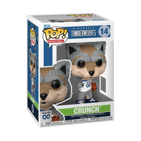 NBA - Legends POP! Sports Vinyl Figure Mascots Wolves- Crunch The Wolf 9 cm