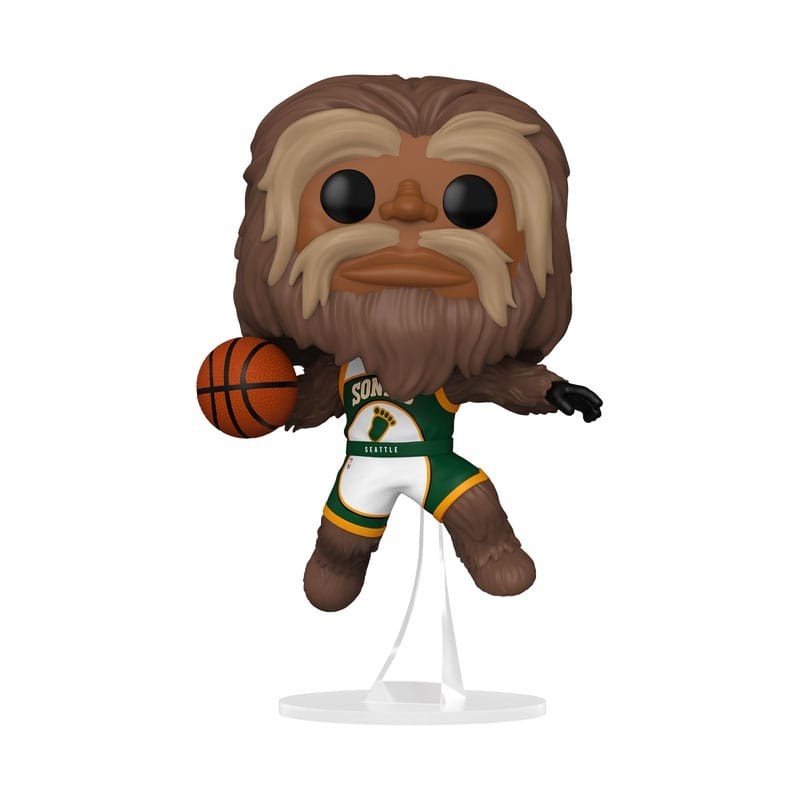 NBA Legends - Figurine POP! Mascots Sonics Sasquatch 9 cm