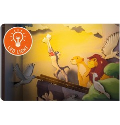 Disney - Maquette Book Nook Tiny Adventures Le Roi lion 23 cm
