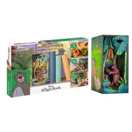 Disney - Tiny Adventures Book Nook Mini Diorama The Jungle Book 23 cm
