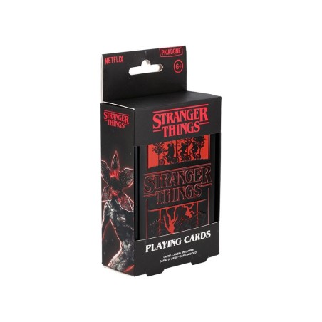 Stranger Things - Stranger Thinngs 5 Playing Cards Metal