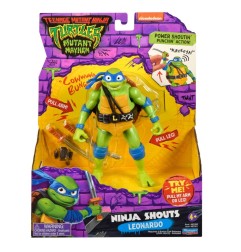 Ninja Turtles: Teenage Years - Figurine Ninja Shouts Leonardo 14 cm