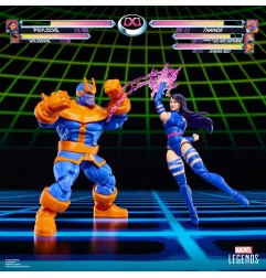Marvel Legends Gamerverse - Pack 2 figurines Psylocke vs. Thanos 15 cm