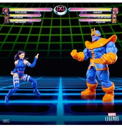 Marvel Legends Gamerverse - Pack 2 figurines Psylocke vs. Thanos 15 cm
