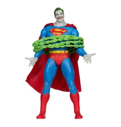 DC Multiverse - Figurine Superman (Superman N°9) (Jokerized) (Gold Label) 18 cm