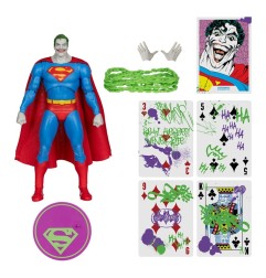 DC Multiverse - Figurine Superman (Superman N°9) (Jokerized) (Gold Label) 18 cm