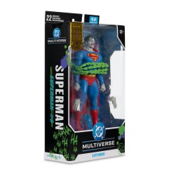 DC Multiverse - Figurine Superman (Superman N°9) (Jokerized) (Gold Label) 18 cm