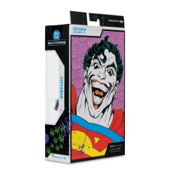 DC Multiverse - Figurine Superman (Superman N°9) (Jokerized) (Gold Label) 18 cm