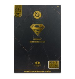 DC Multiverse - Figurine Superman (Future State) (Knightmare) (Gold Label) 18 cm