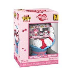 Hello Kitty - Sanrio Bitty POP! Bouquet Vinyl Figure 2-Pack My Melody & Kuromi (Valentine) 4 cm