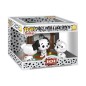 One Hundred and One Dalmatians - POP Moment Vinyl Figures Rolly, Patch & Lucky with TV 9 cm