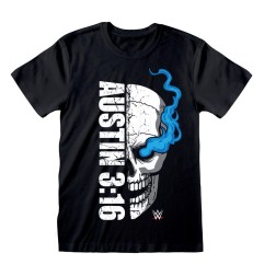 WWE - T-Shirt Austin 3:16 Skull