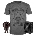 DC Comics -Set figurine et T-Shirt POP! & Tee The Joker heo Exclusive