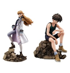 Gundam - Mobile Suit Wing Alpha x Omega PVC Statue 1/8 Heero Yuy & Relena Peacecraft Set 30th Anniversary Repaint Ver. 14 cm